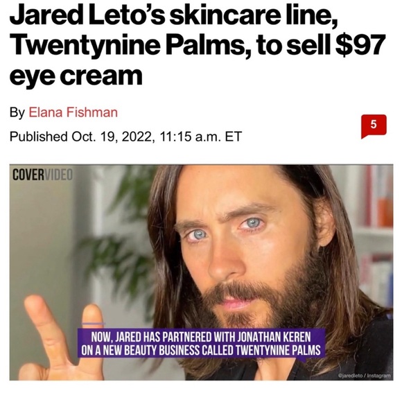 Jared Leto Luxury Mira Luna Eye Cream - Picture 4 of 6